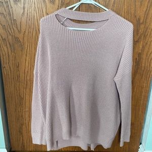 S/M Womens light pink sweater